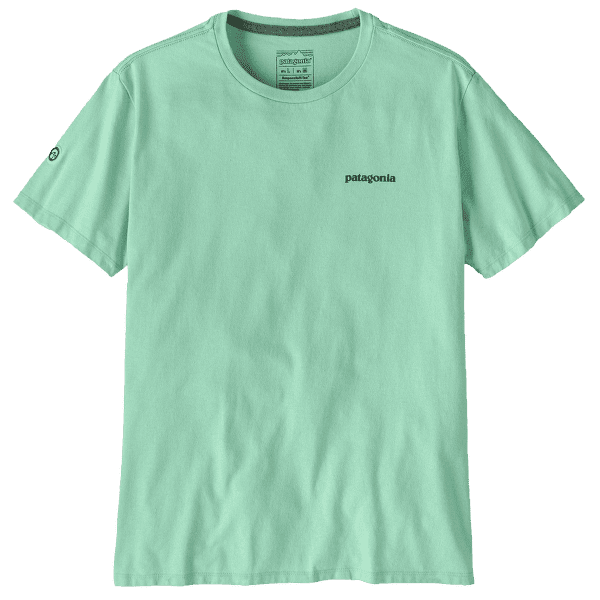 Tricou cu mânecă scurtă Patagonia Fitz Roy Icon Responsibili-Tee Rinsed Green