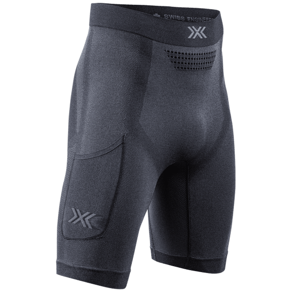 Pantaloni scurți X-Bionic X-BIONIC® XCEED RUN SHORT TIGHTS MEN X Black/Rhino Grey