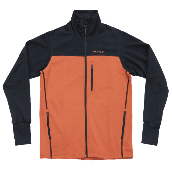 Hanorac Devold Explorer Merino Jacket Men 087B BRICK/INK