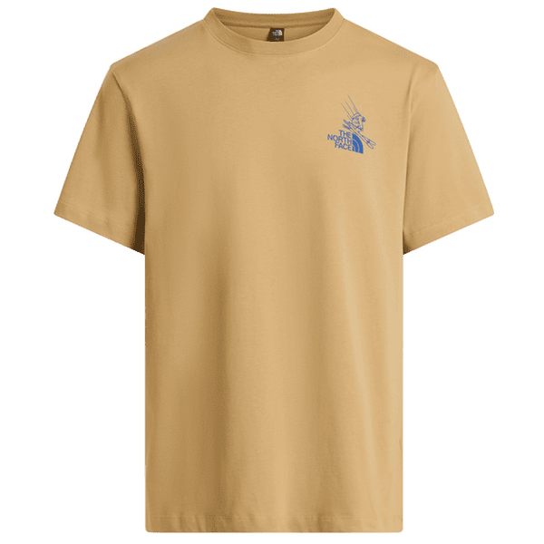 Tricou cu mânecă scurtă The North Face Mountain Celebration Regular SS Tee - Graphic Men Khaki Stone
