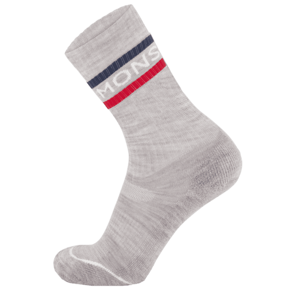 Șosete Mons Royale Signature Crew Sock College Grey