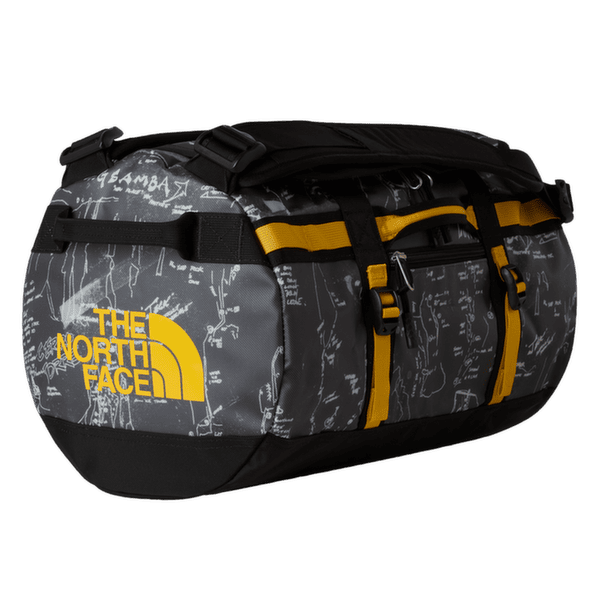 Geantă The North Face Base Camp Duffel - XS (52SS) MV3 ANTHRACITE GREY CONRAD TOPOS PRINT/SUMMIT GOLD