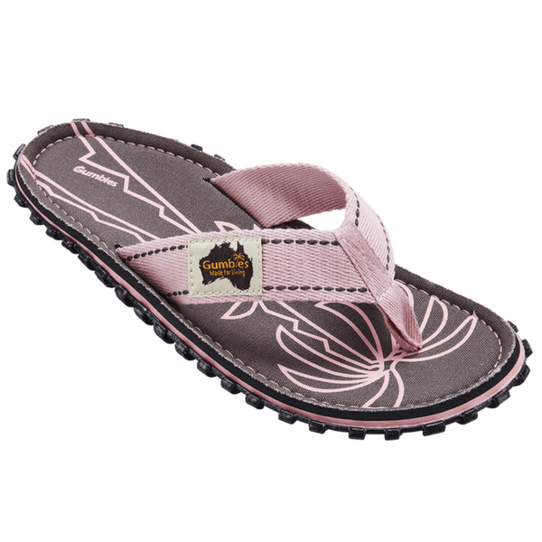 Şlapi Gumbies Gumbies Palm Leaf Pink Palm Leaf Pink