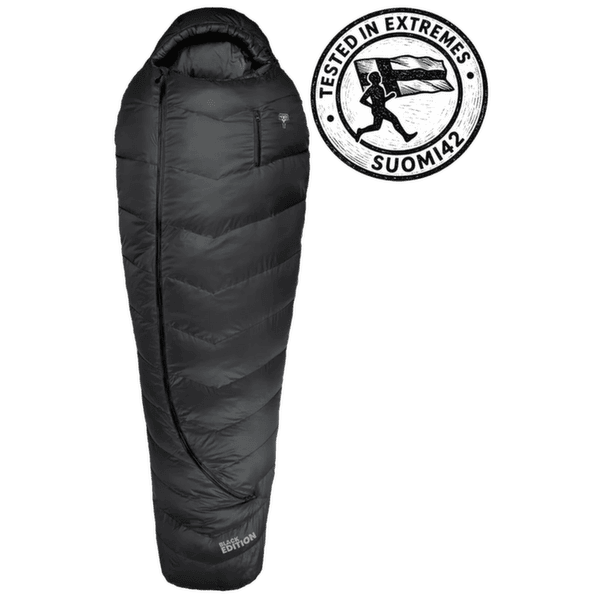 Sac de dormit Grüezi bag DownWool Subzero 2.0 Black Edition