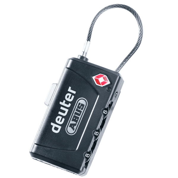 Lacăt deuter TSA Cable Lock Black