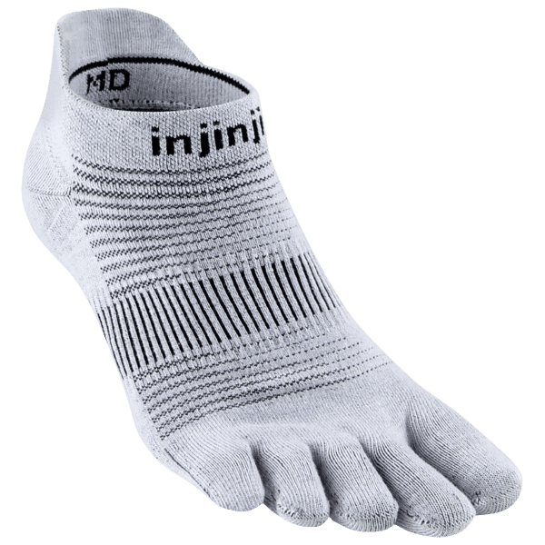 Șosete Injinji Run Lightweight No-Show GRAY