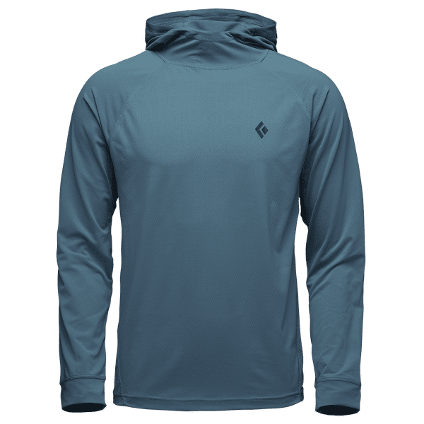 Tricou cu mâneci lungi Black Diamond LS Alpenglow Hoody Men Creek Blue