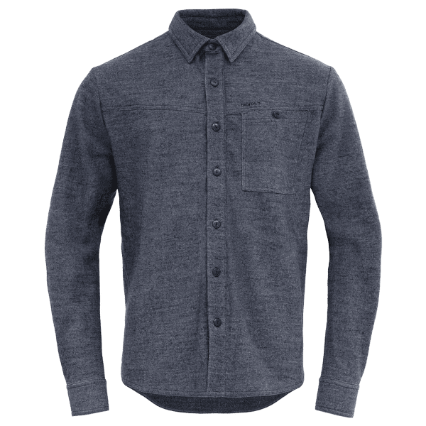 Cămașă cu mânecă lungă Devold Merino Overshirt Men 284A INK MELANGE