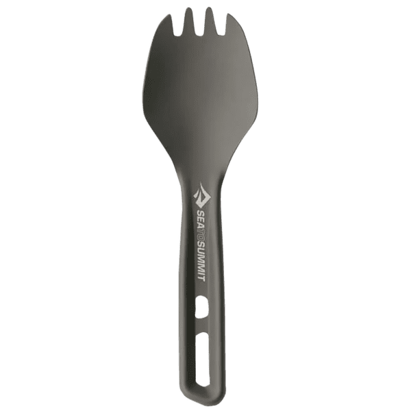 Linguriţă Sea to Summit Frontier UL Spork - Short Handle Aluminium Hard Anodised Grey