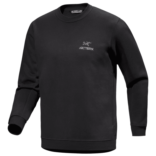 Hanorac Arcteryx Emblem Fleece Crew Men Black