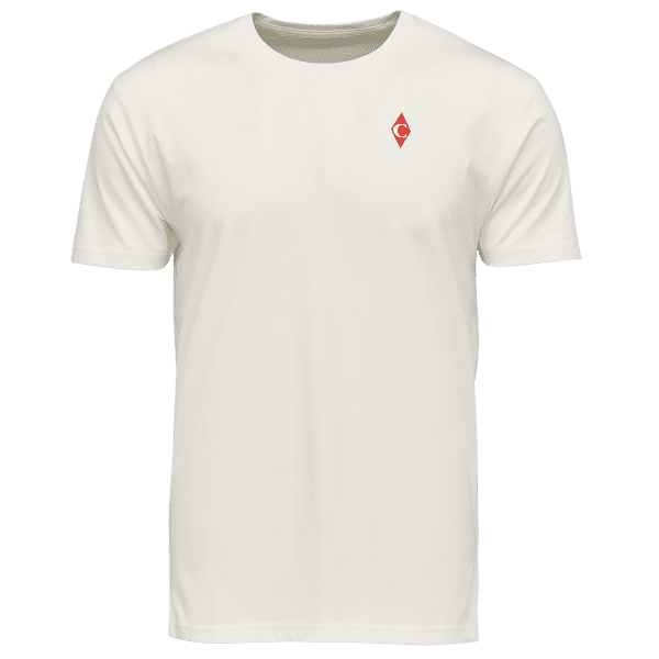 Tricou cu mânecă scurtă Black Diamond Dragon SS Tee Men Off White