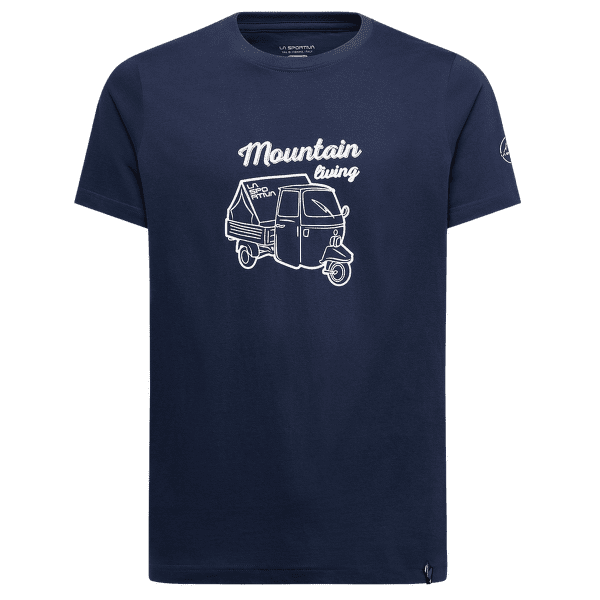 Tricou cu mânecă scurtă La Sportiva APE T-SHIRT Men Night Sky/Chalk