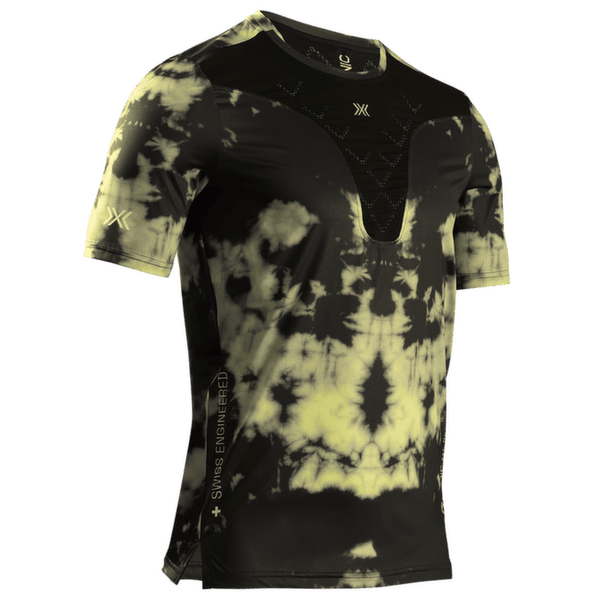 Tricou cu mânecă scurtă X-Bionic X-BIONIC® COREFUSION RUN SHIRT SS MEN TIE DYE ELECTRIC ENERGY