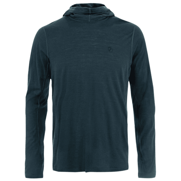 Hanorac Fjällräven ABISKO WOOL HOODIE MEN Dark Navy
