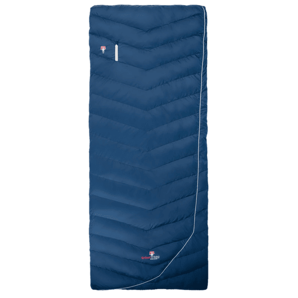 Sac de dormit Grüezi bag DownWool Two in One Comfort 2.0 Rechts Night Blue