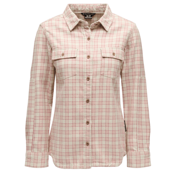 Cămașă cu mânecă lungă Black Diamond Project Twill LS Shirt Women Chalk-Mineral Red