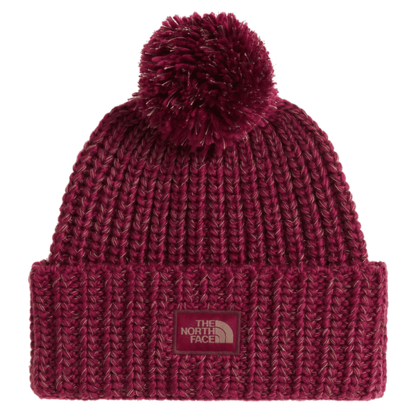 Căciuli The North Face COZY CHUNKY CABIN BEANIE 007 BURGUNDY CRUSH/UTILITY BROWN