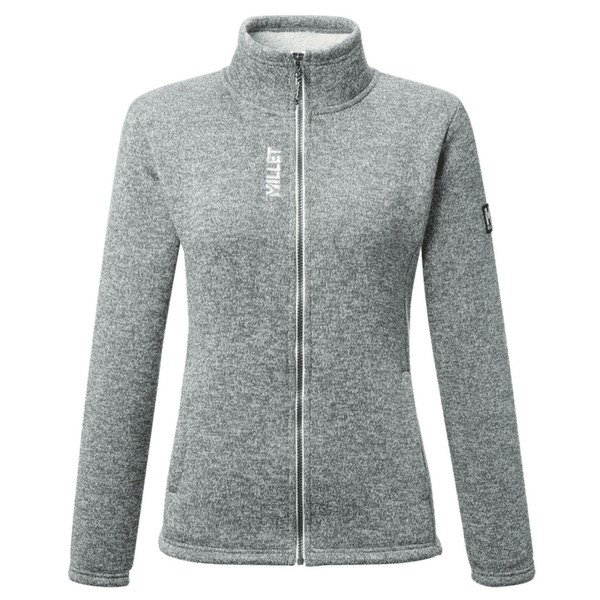 Hanorac Millet CHAMONIX KNITWARM Jacket WOMEN F4809 HEATHER GREY