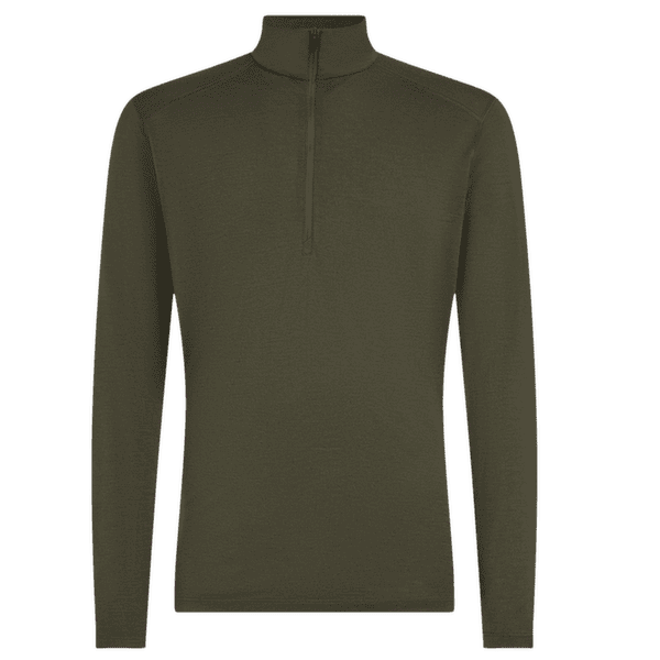 Tricou cu mânecă lungă Icebreaker Merino 200 Oasis LS Half Zip Men DK LODEN