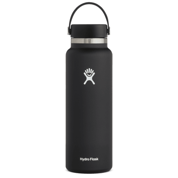 Termos Hydro Flask Wide Mouth with Flex Cap 2.0 40 oz 001 Black