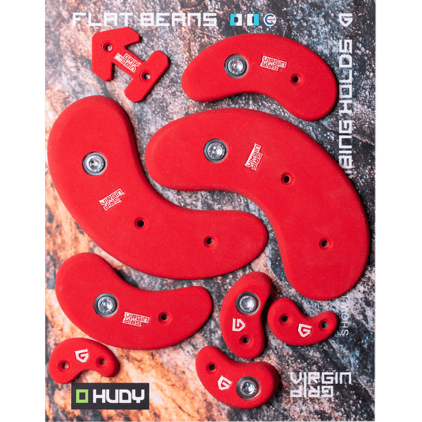 Prindeți Virgin Grip Flat Beans - Red