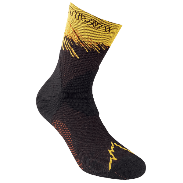 Șosete La Sportiva ULTRA RUNNING SOCKS Black/Yellow