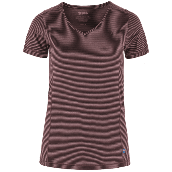 Tricou cu mânecă scurtă Fjällräven Abisko Cool T-Shirt Women Port