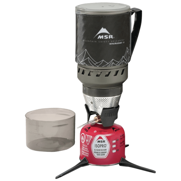 Aragaz MSR WindBurner 1 L Personal Stove System - Black Black
