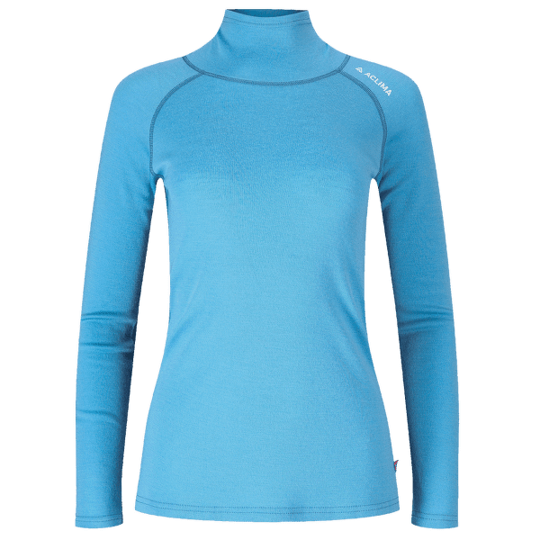 Tricou cu mânecă lungă Aclima WarmWool Roll Neck Women Niagara