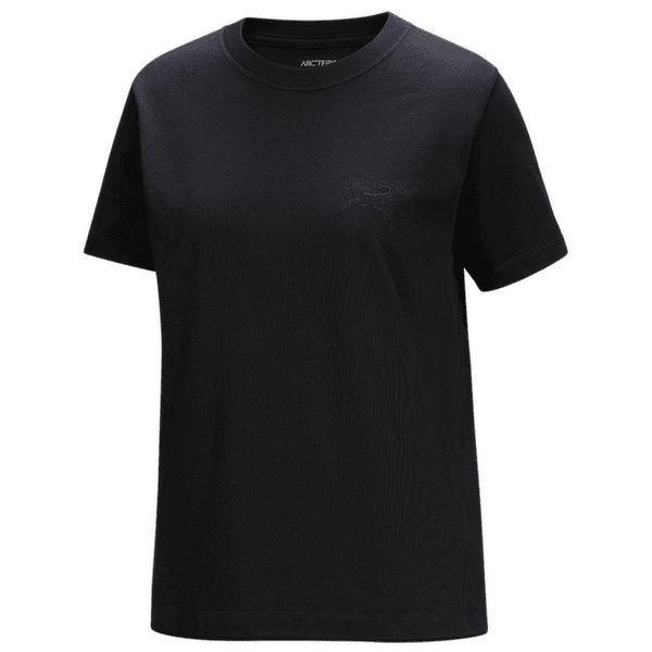 Tricou cu mânecă scurtă Arcteryx Kragg Cotton Little Bird Crew SS Women Black/Black