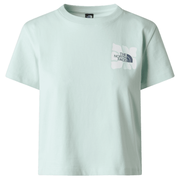 Tricou cu mânecă scurtă The North Face Sun Regular Short Sleeve Cutie Tee-Graphic Women G70 OPAL FROST