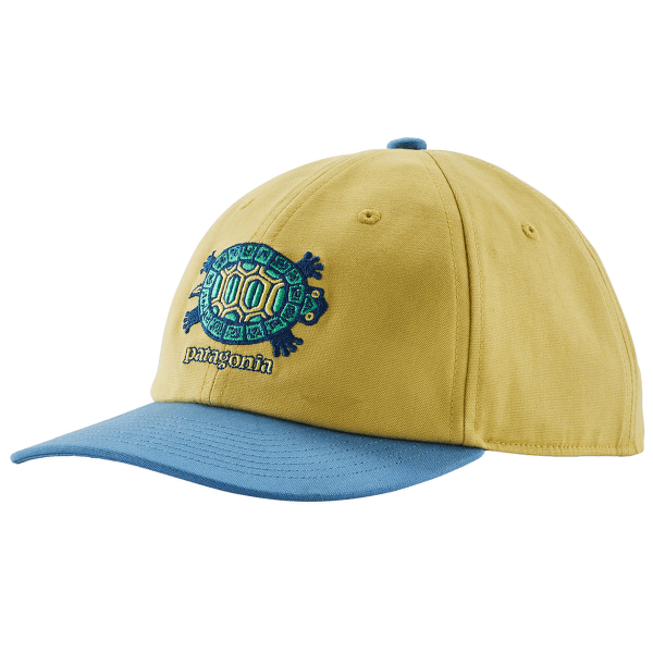 Capac Patagonia Funhoggers Hat Kids Island Turtle: Limestone Yellow
