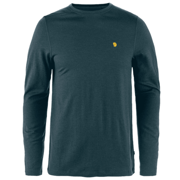 Tricou cu mânecă lungă Fjällräven Bergtagen Merino 190 LS Men Mountain Blue