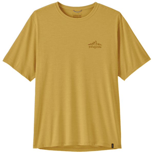 Tricou cu mânecă scurtă Patagonia Cap Cool Daily Shirt - Cloud Crag Men Limestone Yellow - Light Limestone Yellow X-Dye