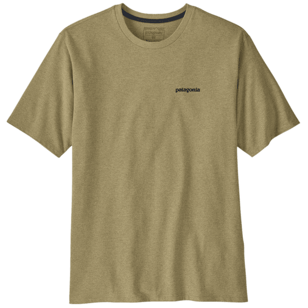 Tricou cu mânecă scurtă Patagonia P-6 Logo Responsibili Tee Men P-6 Outline: Gumtree Green