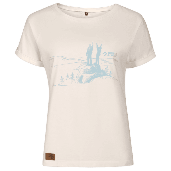 Tricou cu mânecă scurtă Direct Alpine Rey Lady 1.0 natural (Jizera Mountains)
