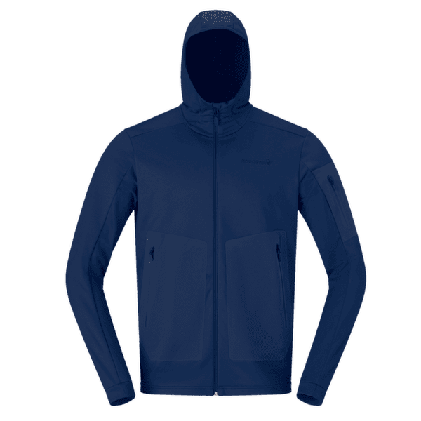 Jachetă Norrona falketind warm2 stretch Hood Men Indigo Night
