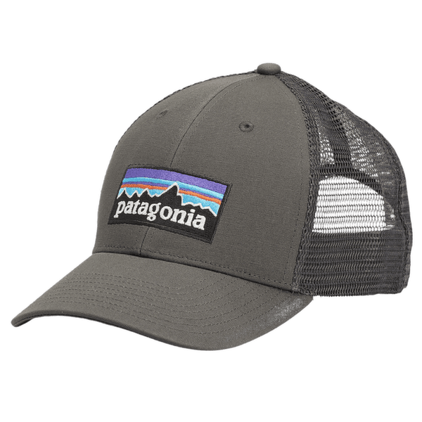 Capac Patagonia P-6 Logo LoPro Trucker Hat Forge Grey