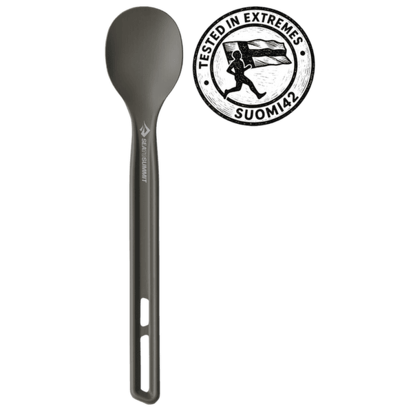 Linguriţă Sea to Summit Frontier UL Long Handle Spoon Aluminium Hard Anodised Grey