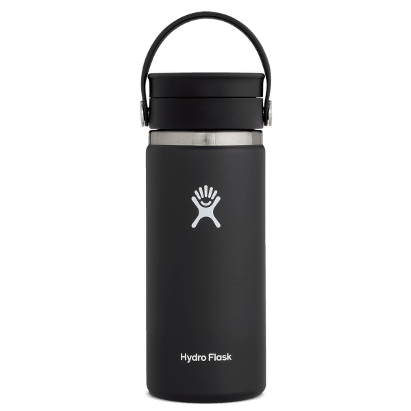 Termos Hydro Flask Wide Mouth with Flex Sip Lid 16 oz 001 Black