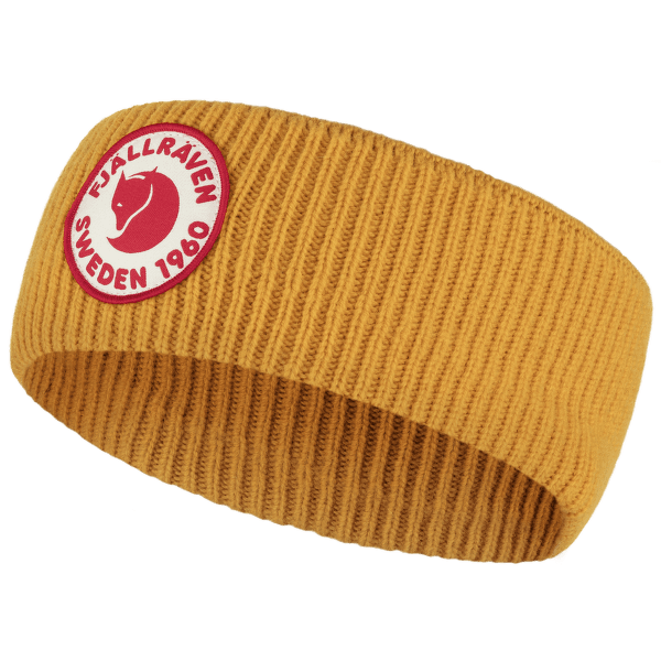Bandă pentru cap Fjällräven 1960 Logo Headband Mustard Yellow