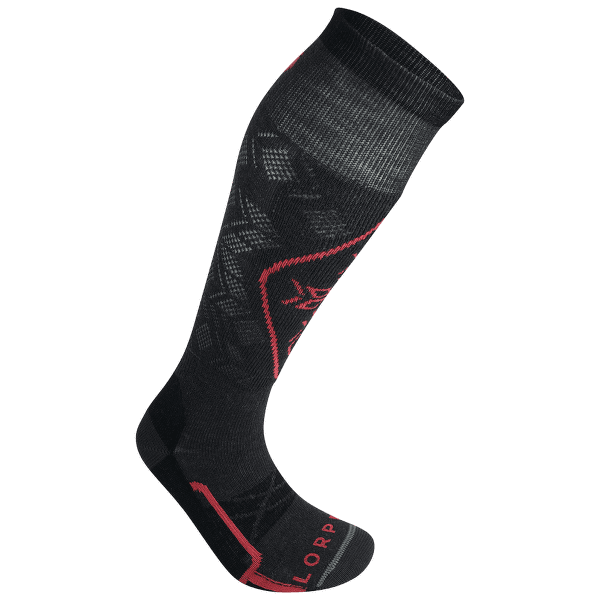 Șosete pentru genunchi Lorpen T2 SKI LIGHT ECO Women GREY/RED