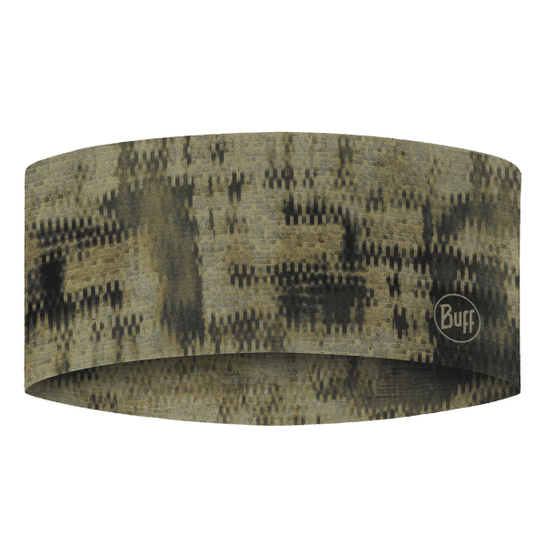 Bandă pentru cap Buff Coolnet UV Wide Headband RESCA TUNDRA KHAKI