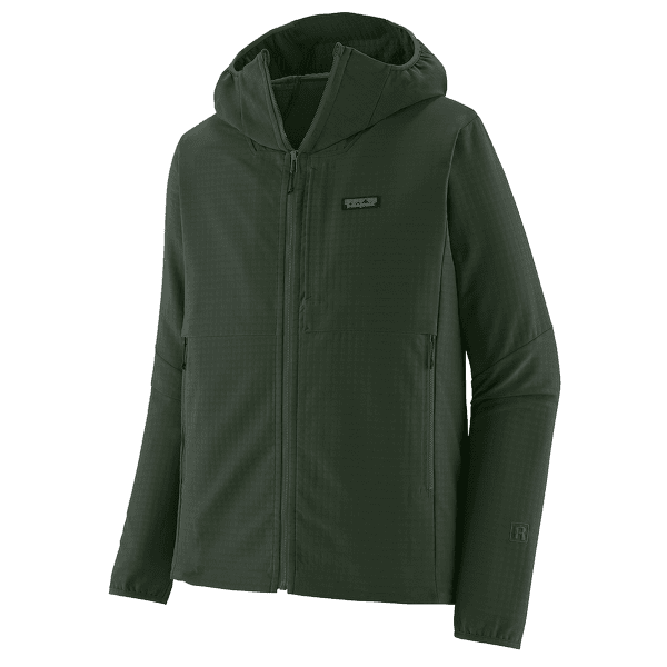 Hanorac Patagonia R1 TechFace Hoody Men Old Growth Green