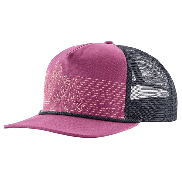 Capac Patagonia Airfarer Cap Strataspire Stripe: Faded Magenta