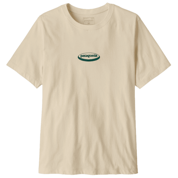 Tricou cu mânecă scurtă Patagonia ’95 Oval Logo T-Shirt Men Undyed Natural