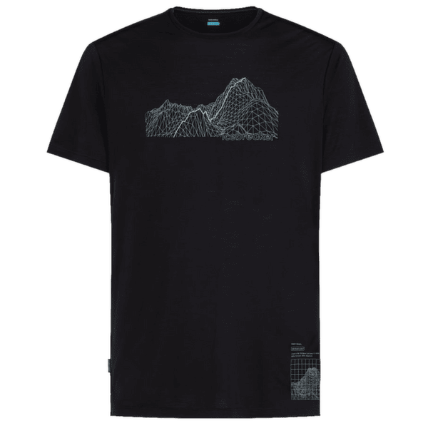 Tricou cu mânecă scurtă Icebreaker Merino Blend 125 Cool-Lite Sphere SS Tee Beta Men BLACK