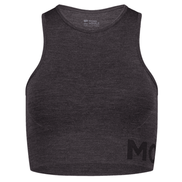 Maiou Mons Royale Solace Merino Seamless Tank Women Forged Iron