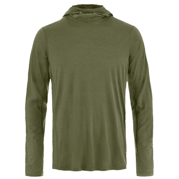 Hanorac Fjällräven ABISKO WOOL HOODIE MEN Laurel Green