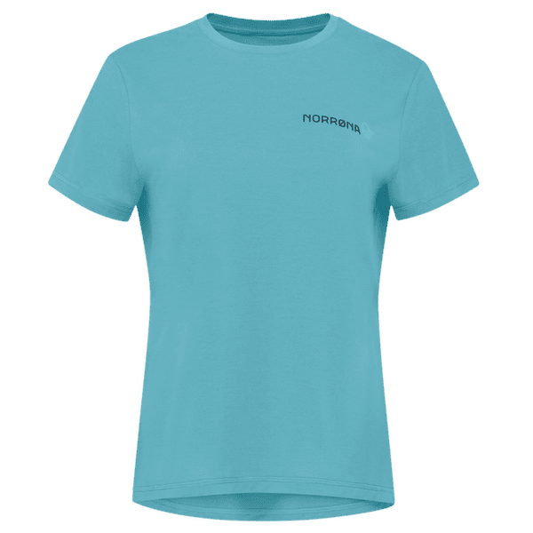 Tricou cu mânecă scurtă Norrona femund tech T-Shirt Women Aqua Haze